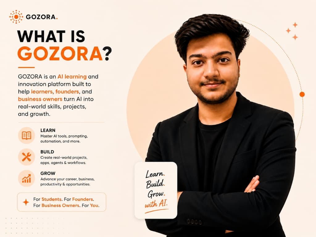 What is GOZORA? Platform overview with founder Gaurav Goyal