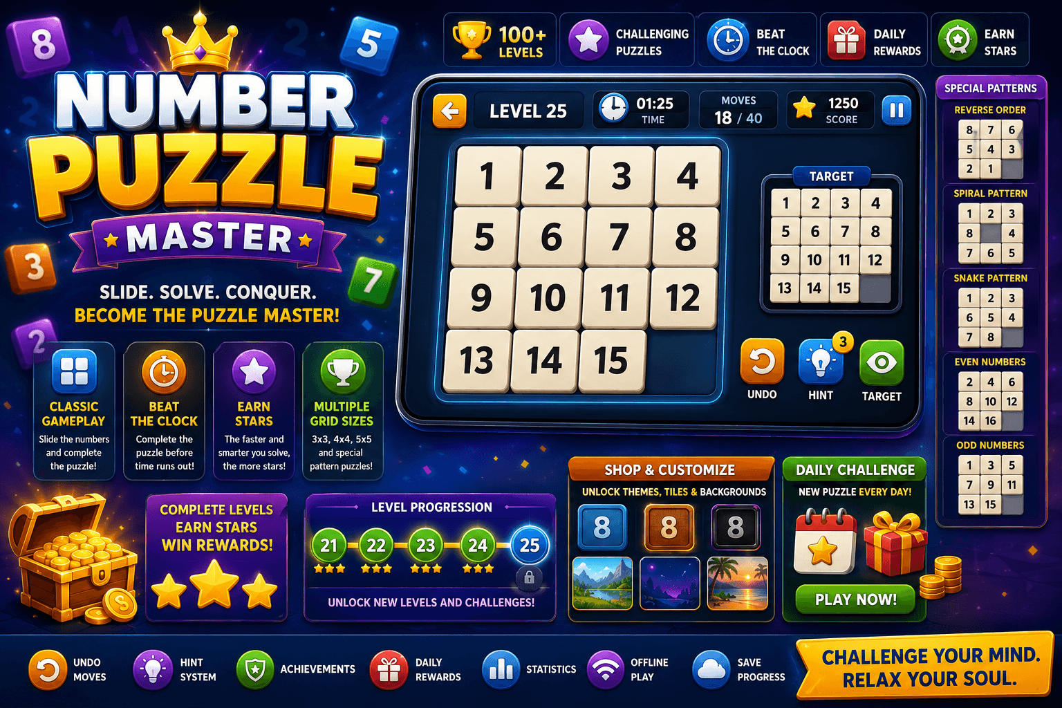 Number Puzzle Master